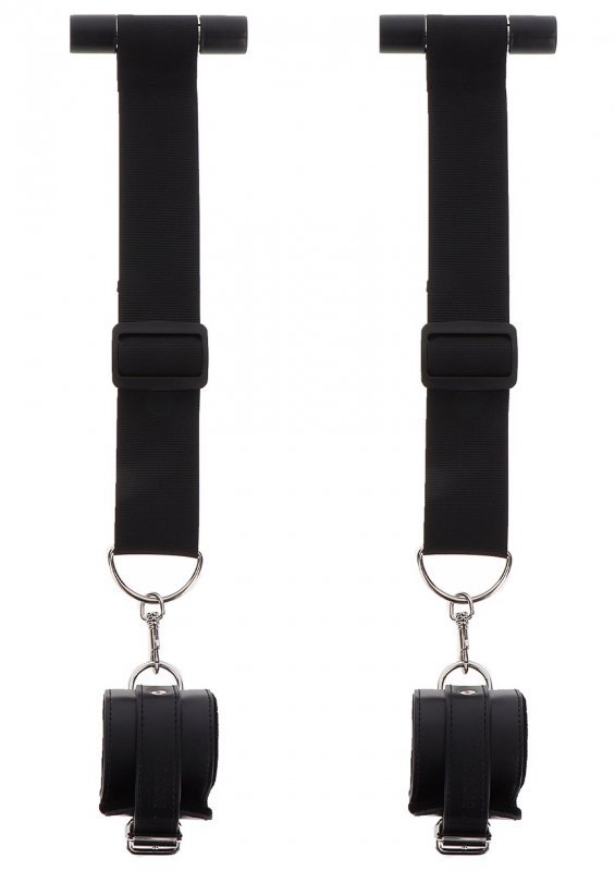 Door bars and wrist cuffs