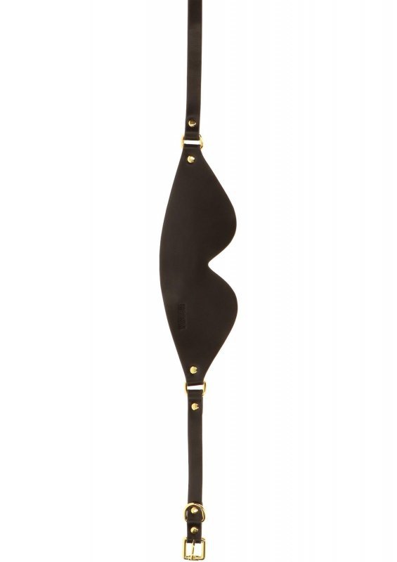 Maska na oczy BDSM Studded Mask Black