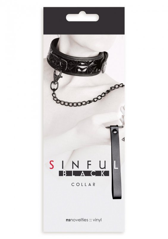 Maska na oczy Sinful Blindfold Black