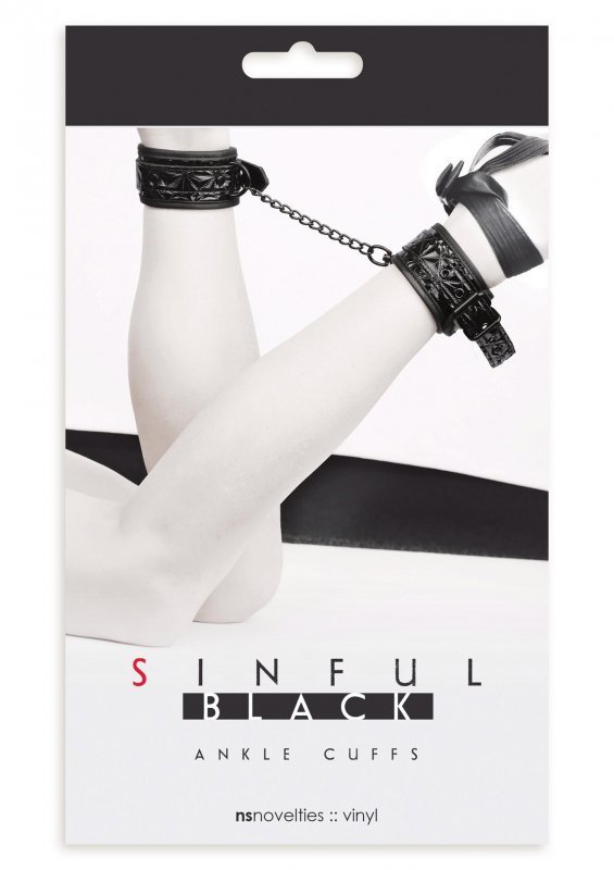 Kajdanki na kostki Sinful Ankle Cuffs 