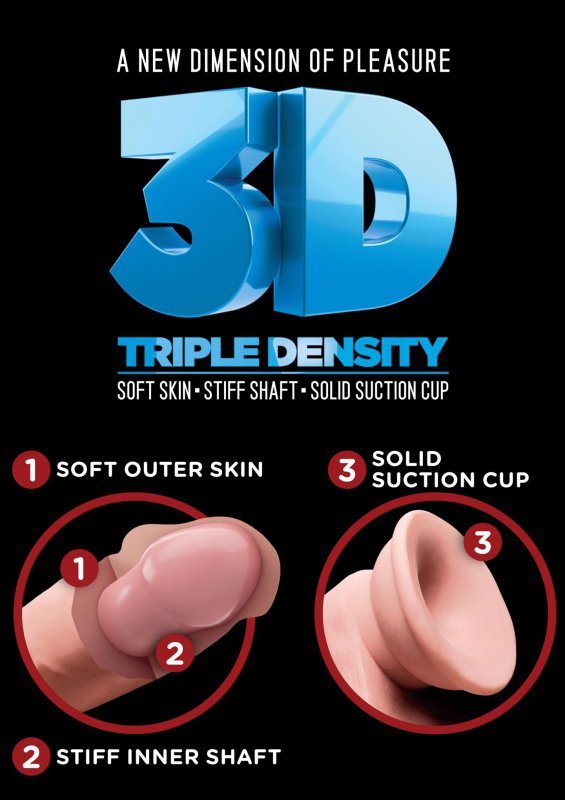 Dildo cyber skóra z przyssawką 15 cm