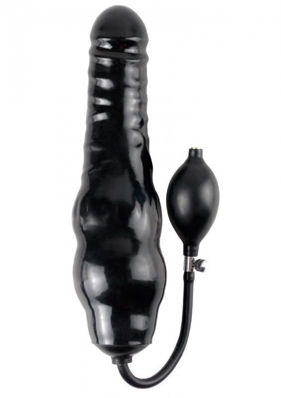 Pompowane dildo analne korek stymulator odbytu
