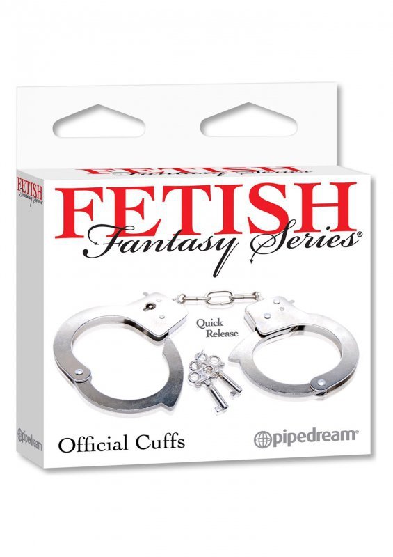 Kajdanki metalowe FF Official Handcuffs Metal