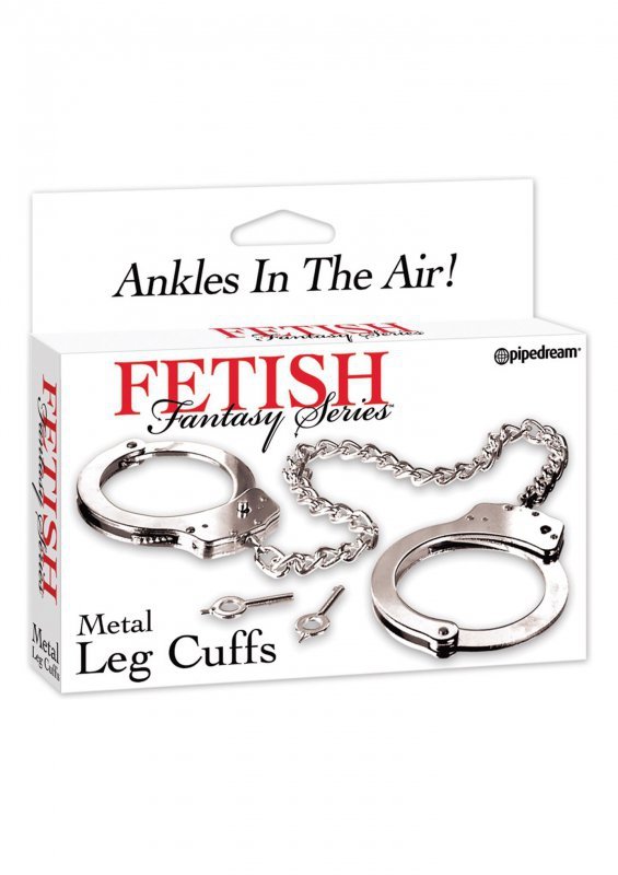 Kajdanki na nogi łańcuchy FF Metal Leg Cuffs