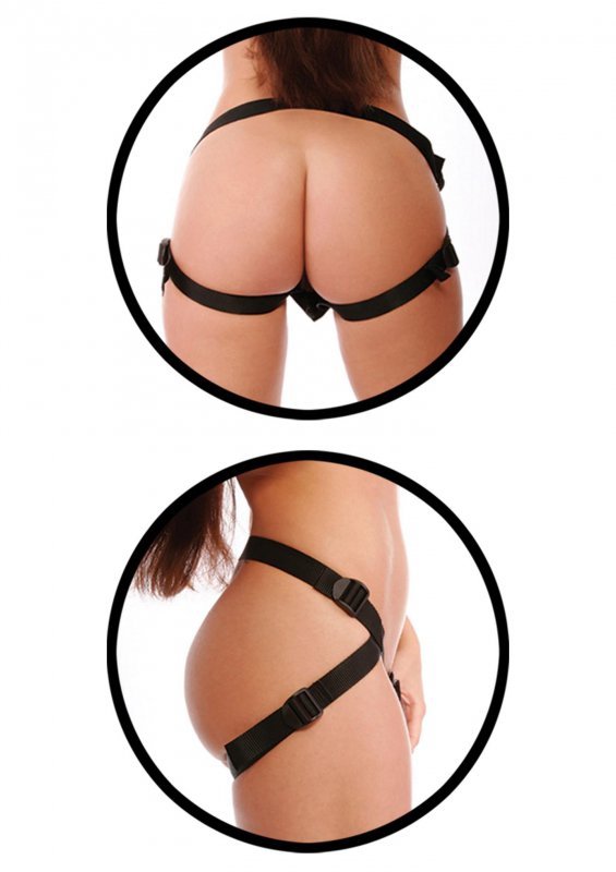 Strap-on dla początkujących czerwone gładkie dildo sztuczny penis 13 cm