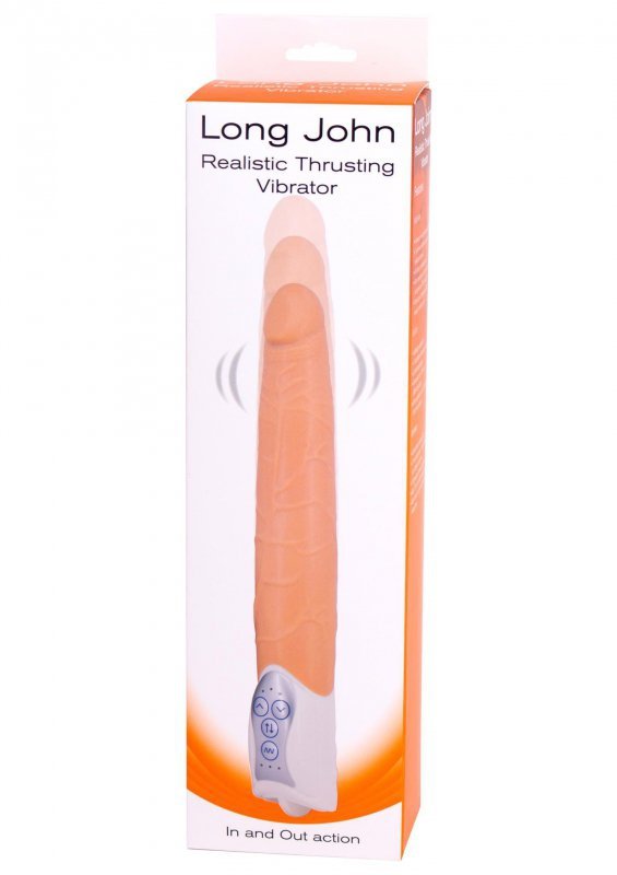 Długe realistyczne dildo wibrujące 27,8 cm