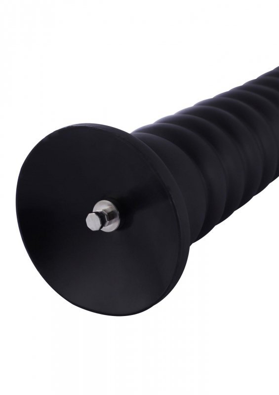 Penis do sex maszyny Hismith KlicLok Dildo 25 cm czarny