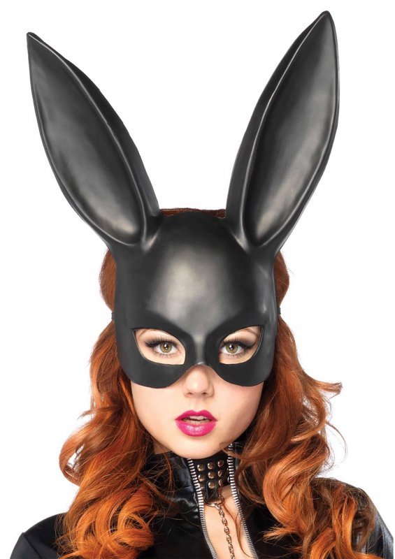 Maska Masquerade Rabbit Mask Black