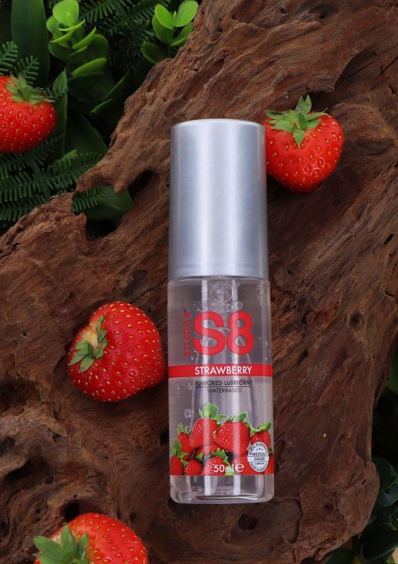 S8 lubrykant wodny o smaku truskawkowym 50 ml
