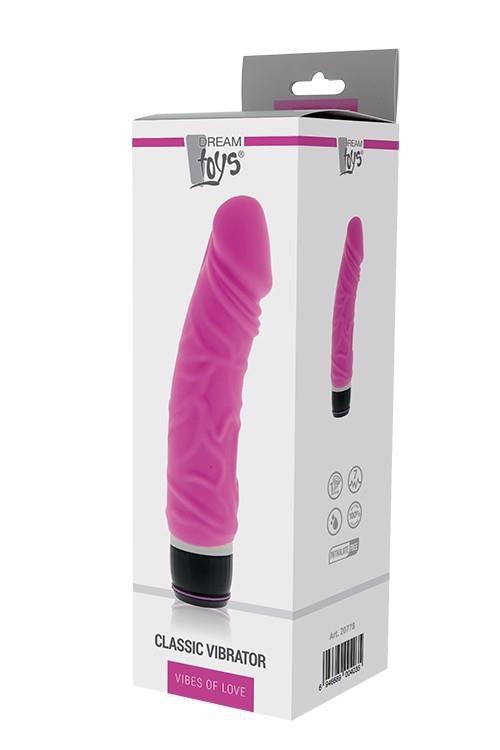 Wibrator Purrfect silicone classic 6.5inch pink