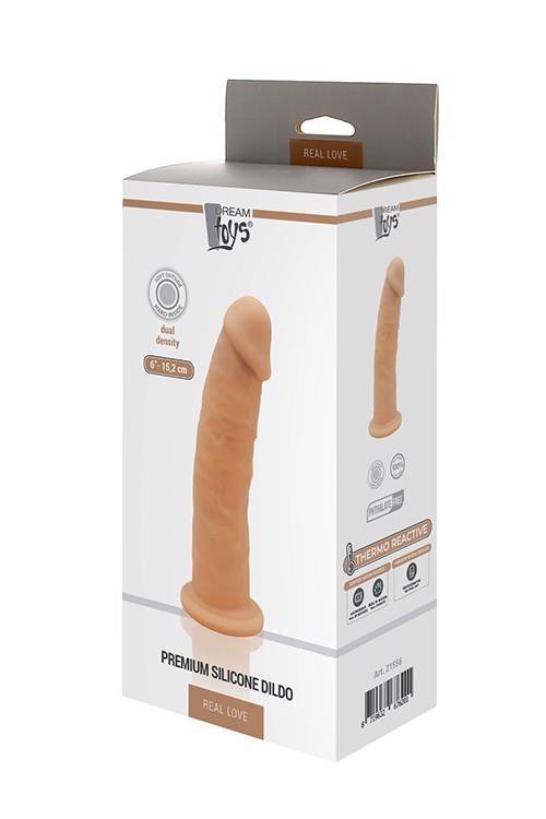 Realistyczny sztuczny penid dildo z żyłami na przyssawce 15 cm