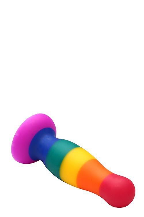 Kolorowy korek analny plug zatyczka na przyssawce