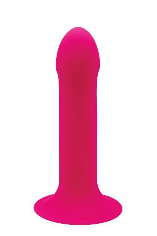 Różowe dildo do strapon sztuczny penis 17,5 cm