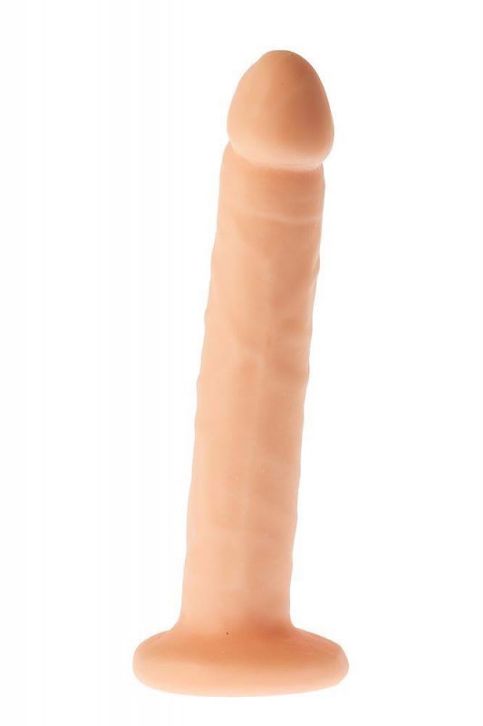 Realistyczne proste dildo na przyssawce 13 cm