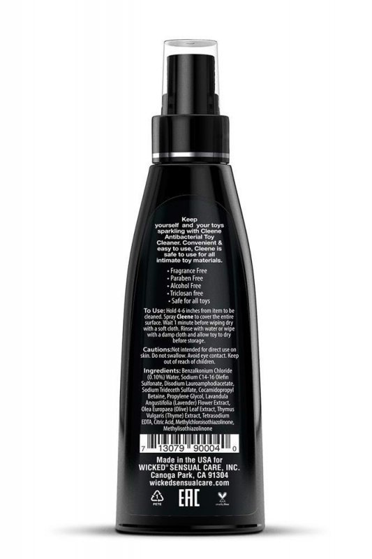 Antybakteryjny spray do czyszczenia zabawek erotycznych 120 ml
