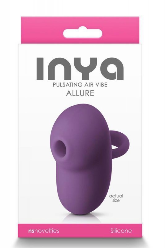 Ciśnieniowy stymulator łechtaczki na palec fioletowy