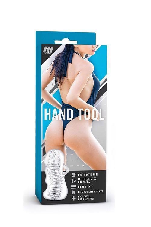 Masturbator M For Men hand tool clear