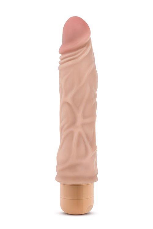 Naturalne dildo wibrujące sztuczny penis Mr. Skin 21,5 cm