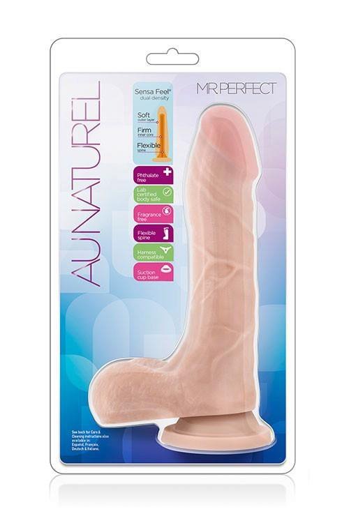 Realistyczne dildo sztuczny penis z żyłami na przyssawce 21,5 cm