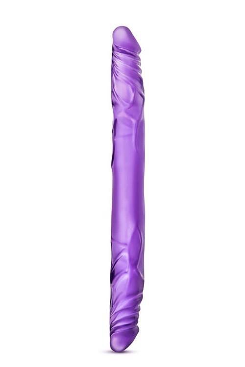 Elastyczne dwustronne dildo do podwójnej penetracji 35 cm
