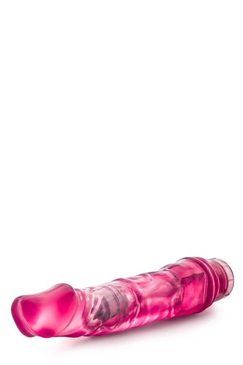 Żelowe realistyczne dildo rożowe 23 cm