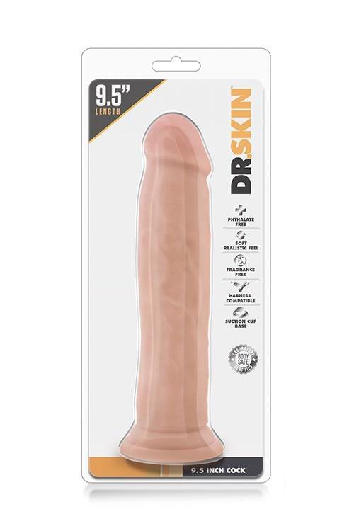 Dildo Dr. Skin 9.5inch cock vanilla