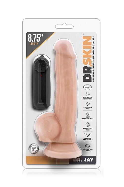 Wibrator Dr. Skin Dr. Jay 8.75 vibrating cock