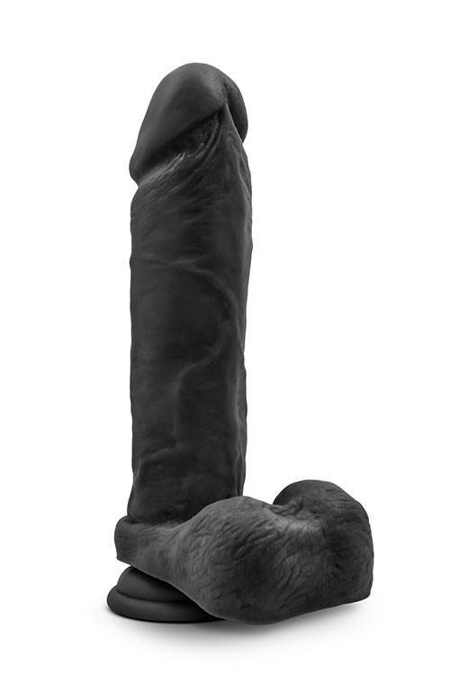 Murzyńskie realistyczne dildo penis na przyssawce 23 cm