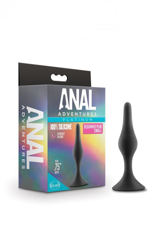 Mały korek analny łezka zatyczka plug dla początkujących