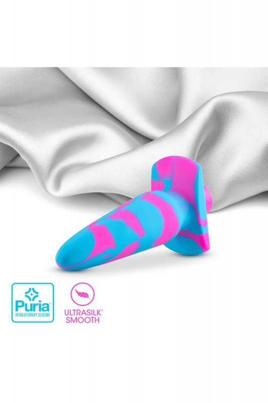 Wibrujący kolorowe korek analny zatyczka plug masażer anusa lgbt