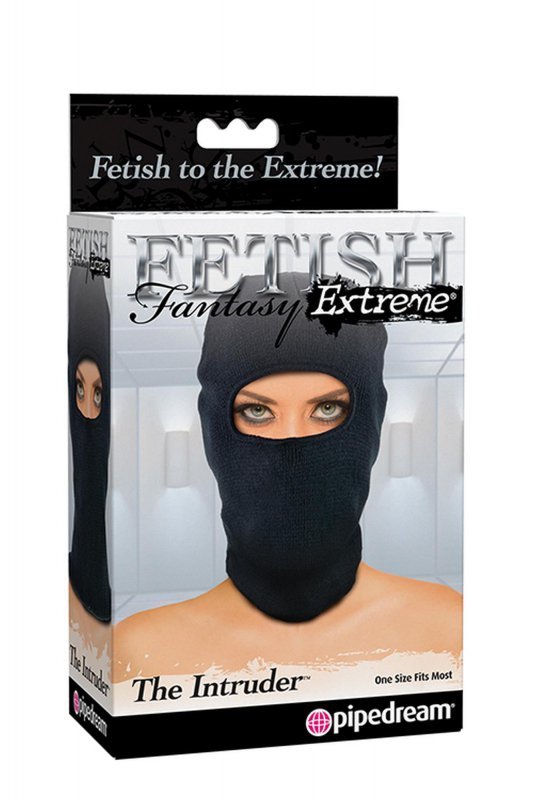 Maska BDSM Extreme na głowę odkryte oczy