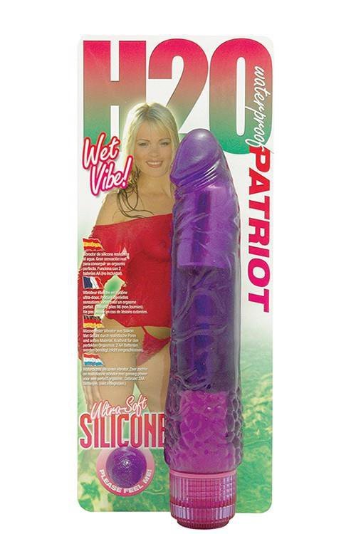Żelowe realistyczne dildo wibrujące  19 cm