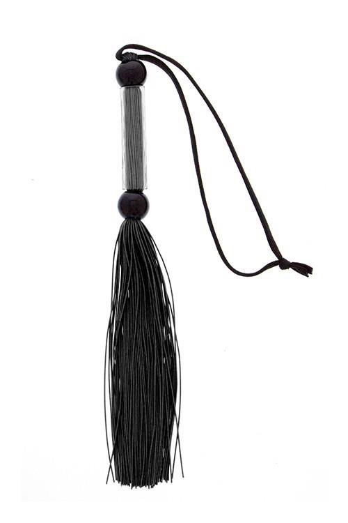Pejcz GP silicone flogger whip black