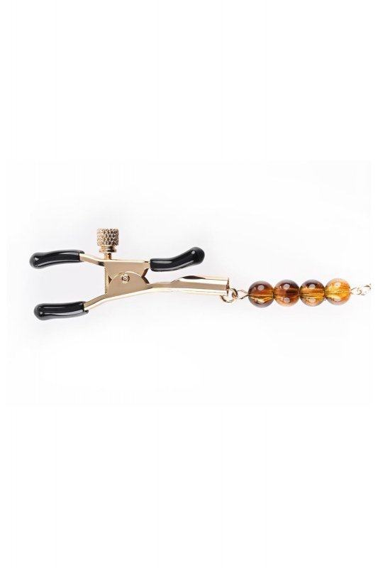 Sportsheets Amber beaded nipple clamps