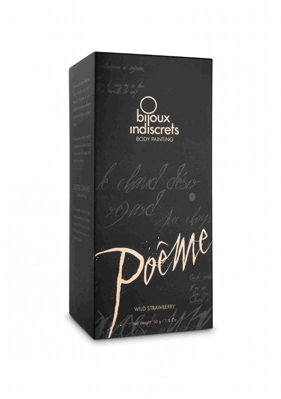 Poème - body painting - wild strawberry - 50gr