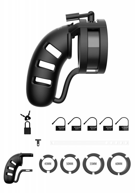 Klatka na penisa penis niewolnik bdsm męski pas cnoty 11,4 cm