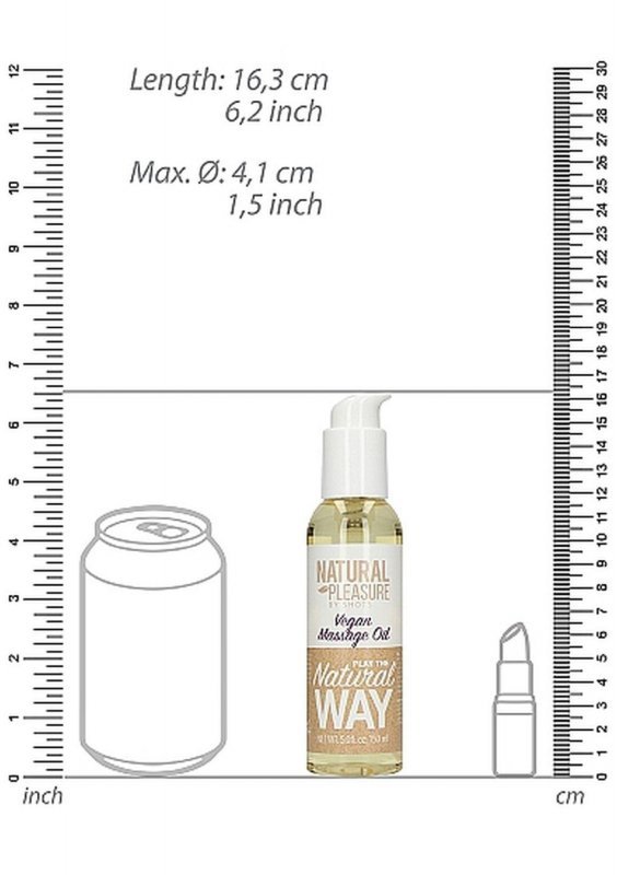 Wegański olejek do masażu erotycznego 150 ml