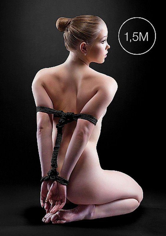 Japanese mini rope - 1,5m - black