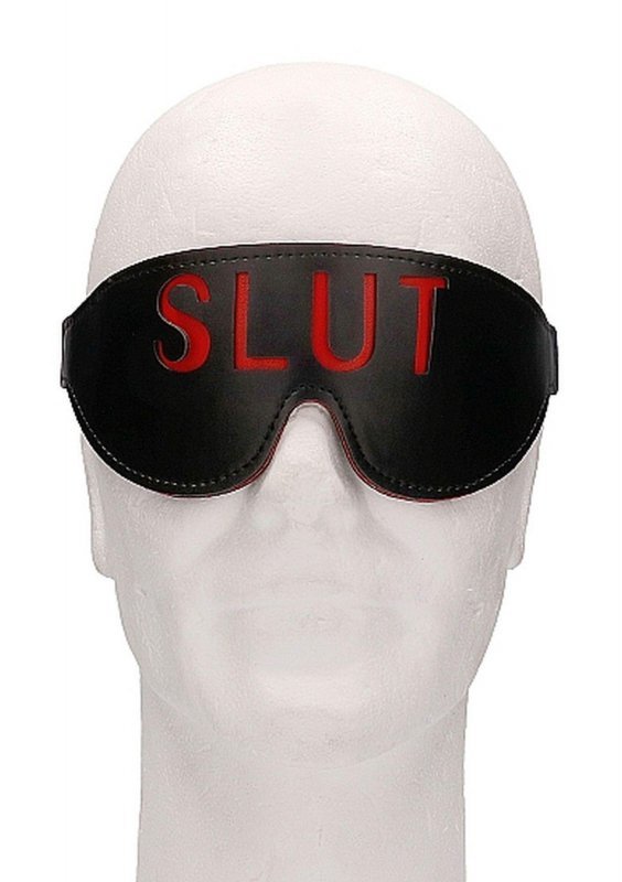 Ouch! Blindfold - Slut - black
