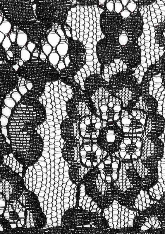 Lace mask - with elastic straps