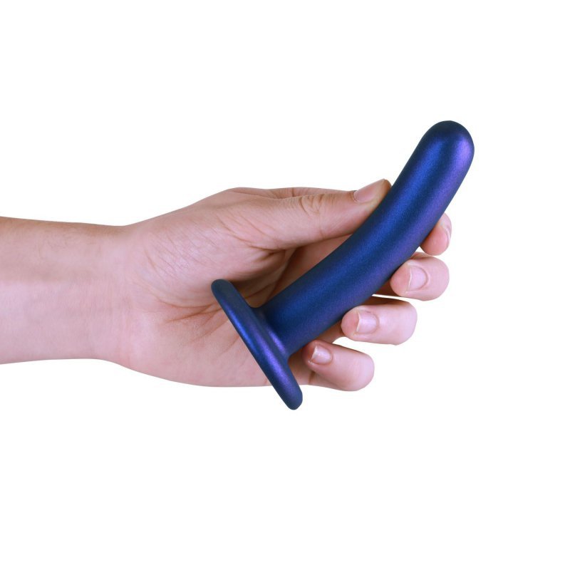 Smooth Silicone G-Spot Dildo - 5&#039;&#039; / 12 cm