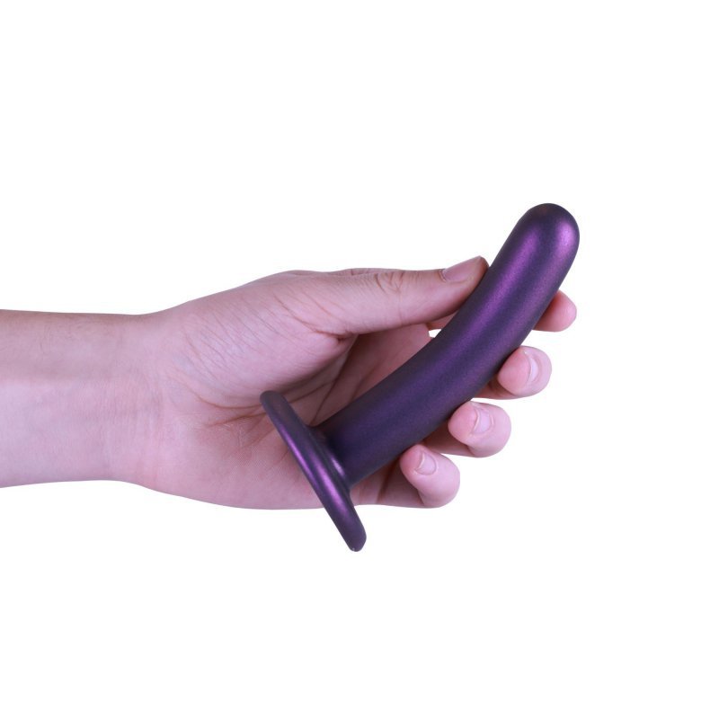 Smooth Silicone G-Spot Dildo - 5&#039;&#039; / 12 cm