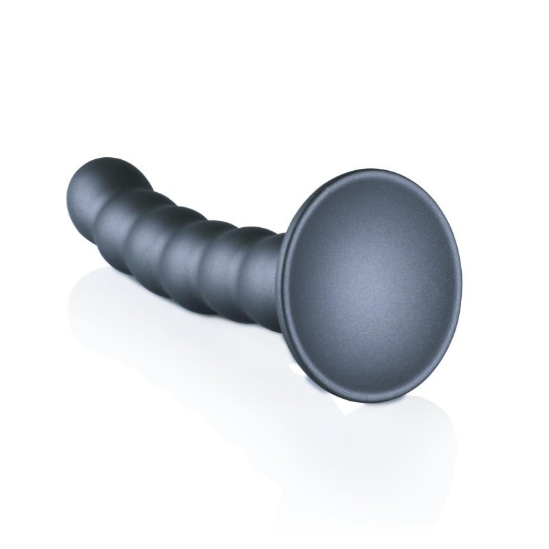 Beaded Silicone G-Spot Dildo - 5&#039;&#039; / 13 cm