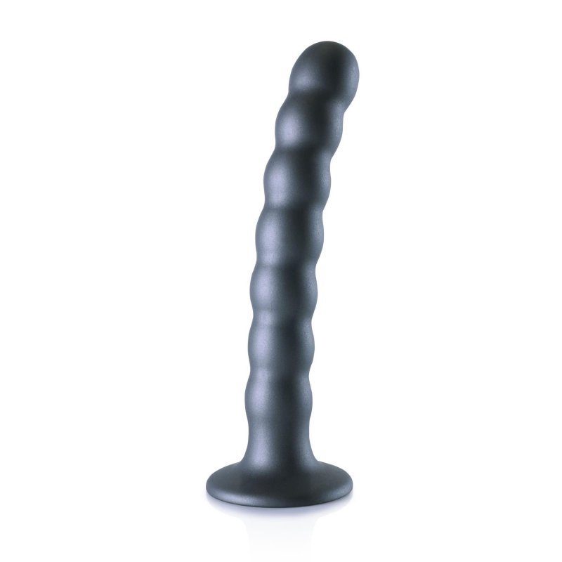 Beaded Silicone G-Spot Dildo - 6,5&#039;&#039; / 16,5 cm