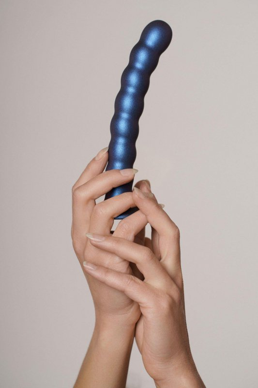 Beaded Silicone G-Spot Dildo - 6,5&#039;&#039; / 16,5 cm