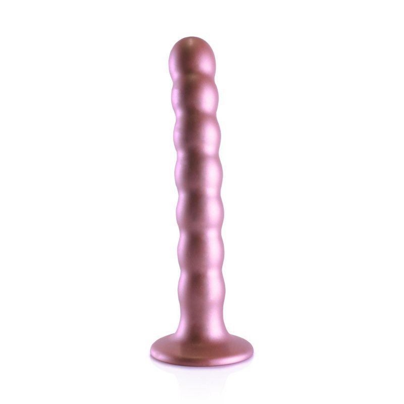 Beaded Silicone G-Spot Dildo - 6,5&#039;&#039; / 16,5 cm