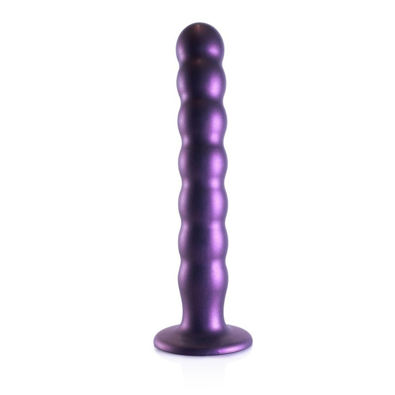 Beaded Silicone G-Spot Dildo - 8&#039;&#039; / 20,5 cm