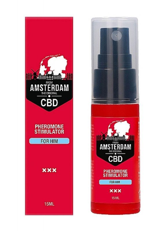 Perfumy z feromonami dla mężczyzn Original CBD Amsterdam 15 ml