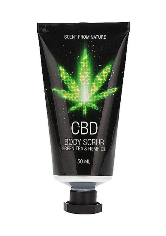 CBD - Bath and shower - gift set - green tea hemp oil