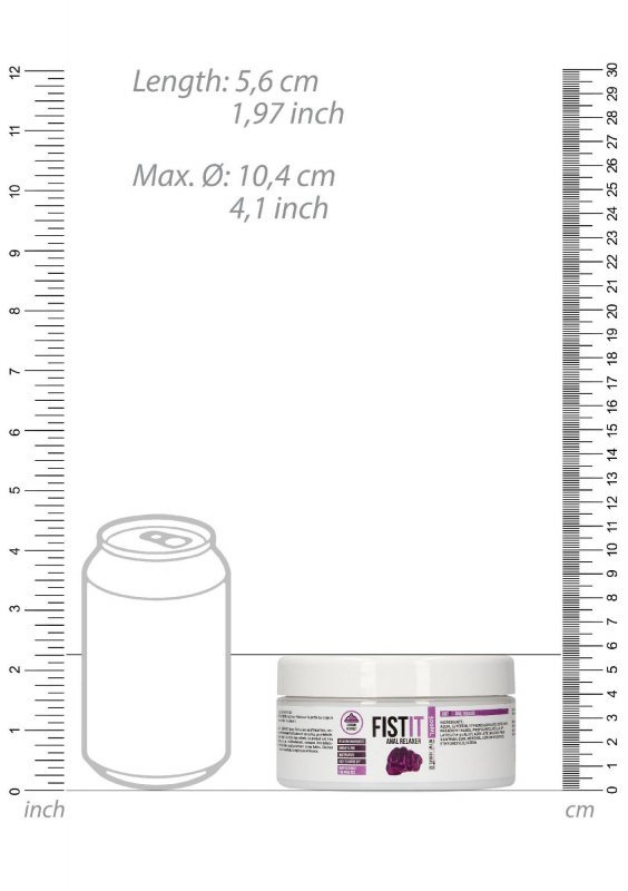 Rozluźniający żel do fistingu lubrykant wodny 300 ml